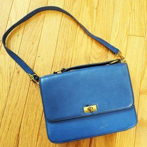 J.Crew Blue Leather Purse